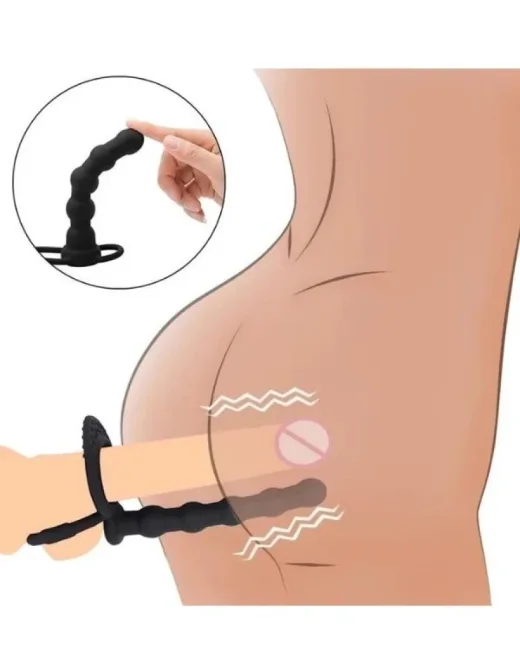 Anal Girişli Penis Halkası – Medikal Silikon alternatif görünüm