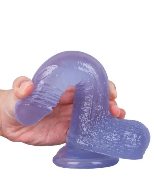 18 cm Mor Dildo – Medikal Silikon