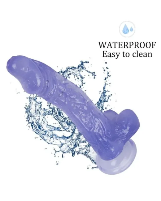 27 cm Mor Dildo – Medikal Silikon