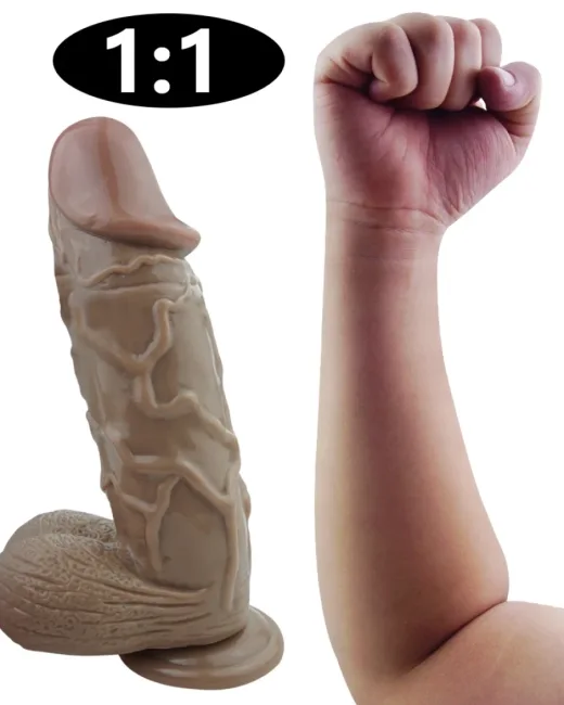 26 cm Gerçekçi Mega Dildo alternatif görünüm