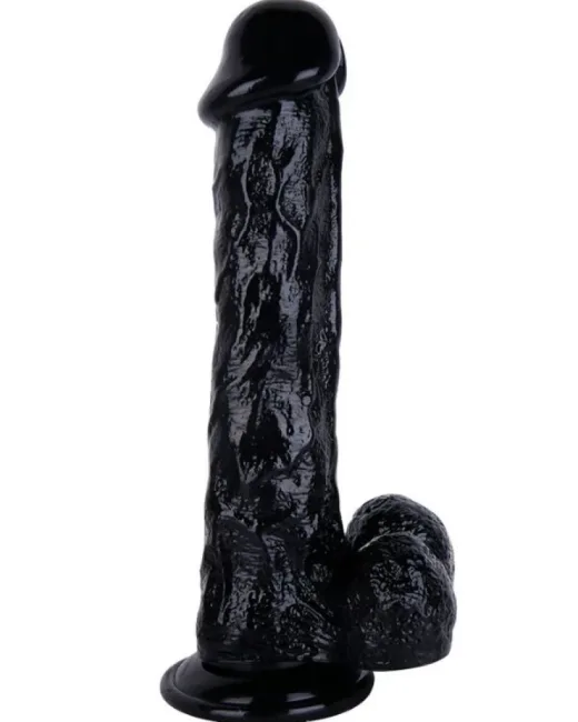 30 cm Siyah Dildo – Medikal Silikon – 765 g