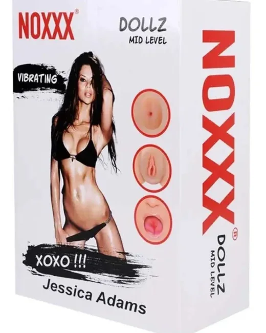 Noxx Jessica Adams Realistik Vajina Anüslü 3 İşlevli Şişme Kadın alternatif görünüm