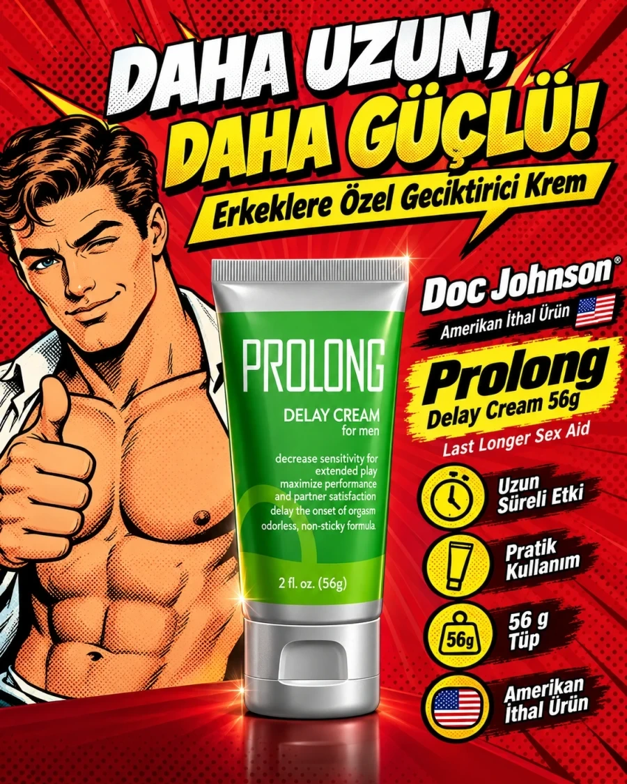 Doc Johnson Proloonging Geciktirici Krem 56 g – Amerikan İthal