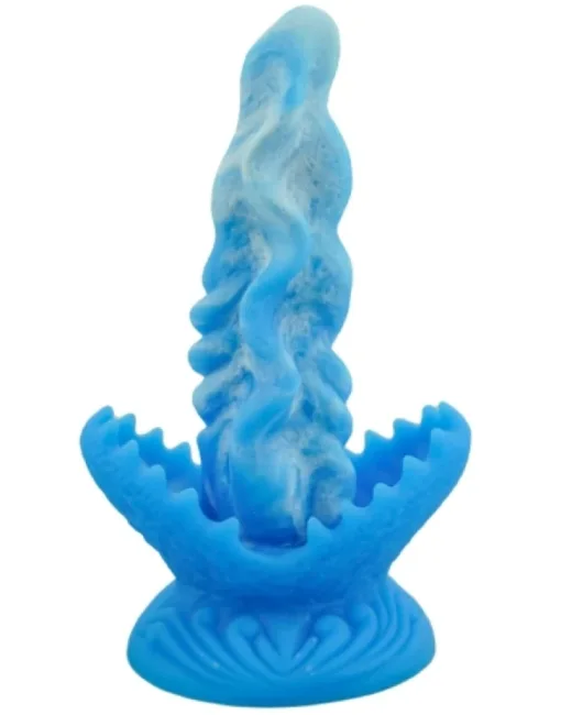 Mavi Canavar Dildo – Silikon