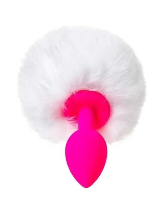 Sweet Bunny Kuyruklu Anal Plug Pembe 13 cm 43 gr – Silikon alternatif görünüm