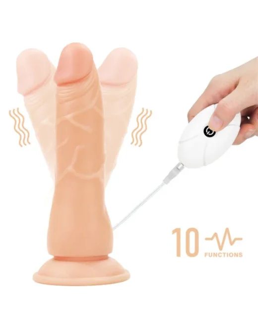 Titreşimli Easy Strapon Set 7,5 i̇nç Belden Bağlamalı – TPE, Şarjlı – Kumandalı