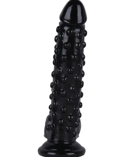 24 cm Siyah Dildo – Medikal Silikon