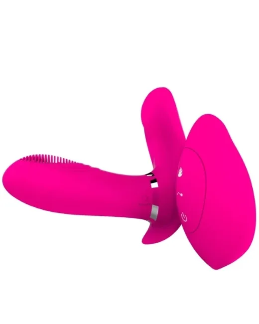 Pembe Giyilebilir Kumandalı Şarjlı Külot İçi Vibratör