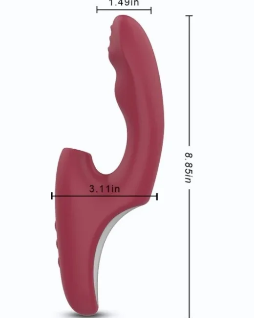 FoxShow Kissers G10 Şarjlı Akıllı Rabbit Vibratör – G-Spot & Klitoris Uyarıcı – Çift Motorlu – Dalga Hareketli – Su Geçirmez alternatif görünüm