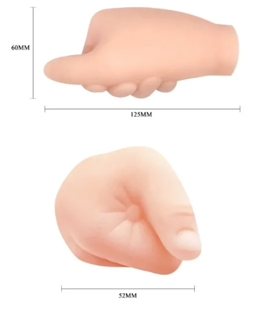 El Şeklinde Mastürbatör – Medikal Silikon