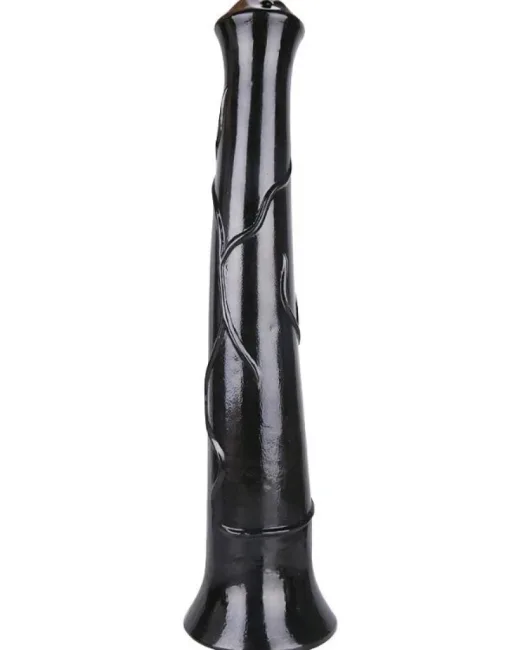 Siyah Renkli 44 cm At Dildo – Sıvı Silikon alternatif görünüm