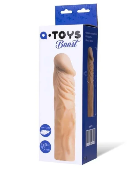 Penis Kılıfı Yumuşak Et Dokulu Ten Rengi 19,5 cm