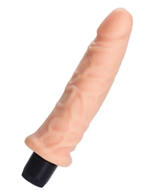 Plim Realistik Vibratör TPE Ten Rengi 19,5 cm
