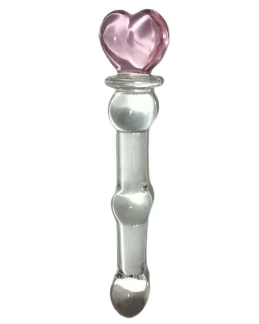 20 cm Boğumlu Cam Dildo alternatif görünüm
