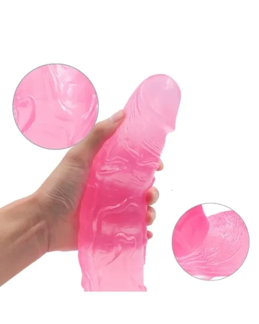 29,4 cm Pembe Realistik Dildo – Medikal Silikon