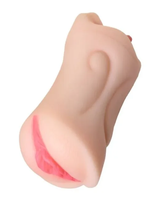 Juicy Pussy Mastürbatör Realistik Fruity Tongu, Ağız ve Vajina TPE Ten Rengi 19 cm alternatif görünüm