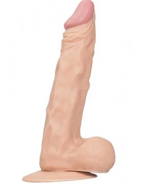 Realistik Dildo 25 cm – Vantuzlu – Ten Rengi