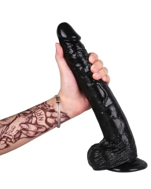 29,5 cm Siyah Dildo – Medikal Silikon