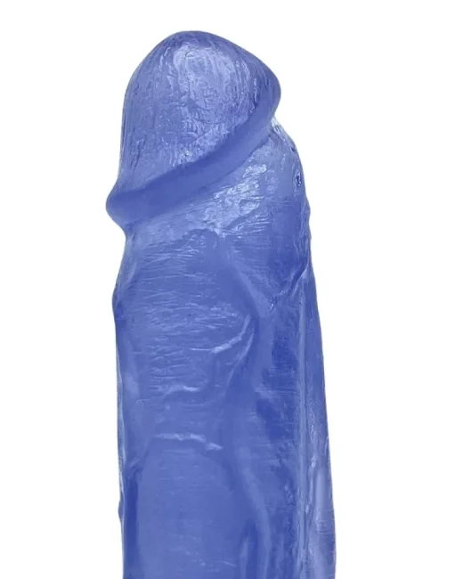 25 cm mavi Realistik Dildo – Medikal Silikon