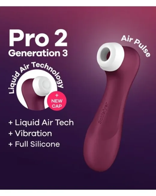 Satisfyer Pro 2 Generation 3 Klitoris Uyarıcı Vibratör – Silikon, Şarjlı