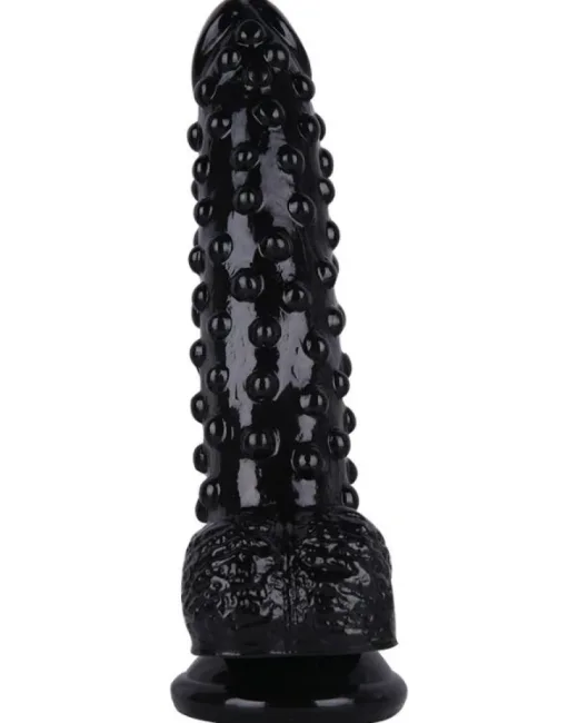 24 cm Siyah Dildo – Medikal Silikon