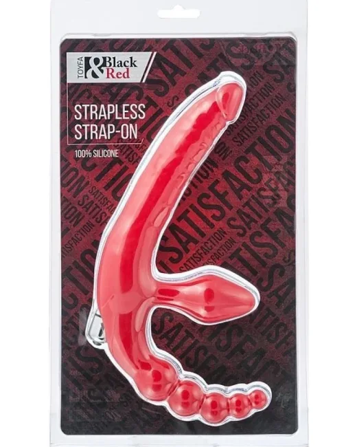 Kırmızı Çift Taraflı Vibratör 35 cm