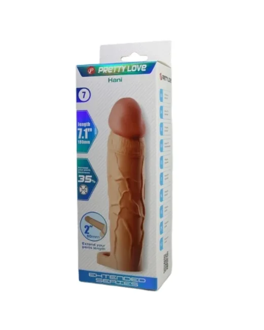 Hani Gerçek Hissiyatlı Uzatıcı Penis Kılıfı – Hissedilir Damarlı