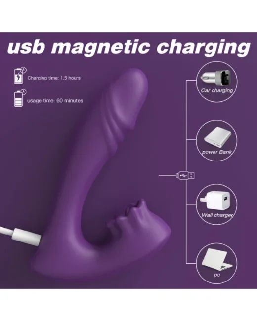 S-Hande Waterproof Double Modern Vibratör – Silikon alternatif görünüm