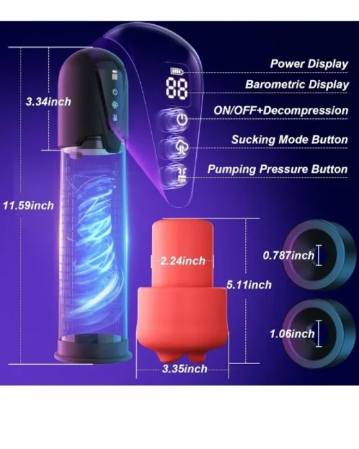 Cafatop 3'ü 1 Arada Vakumlu Erkek Mastürbatörü alternatif görünüm