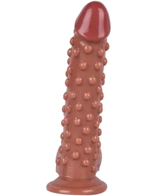 24 cm Kahverengi Dildo – Medikal Silikon