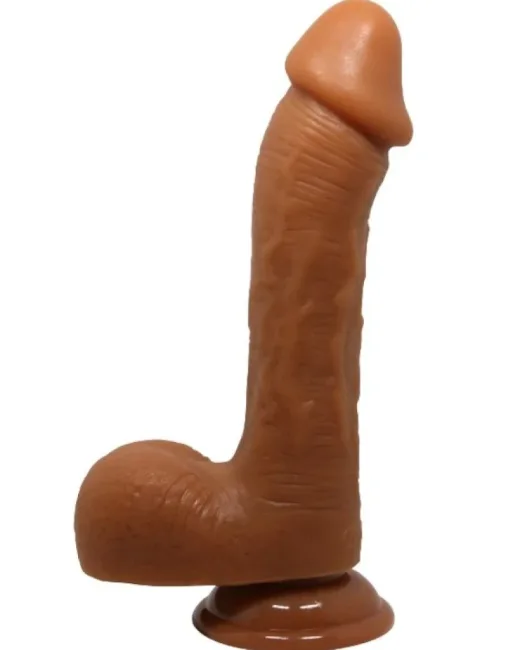Realistik Vantuzlu Melez Penis Formlu Dildo