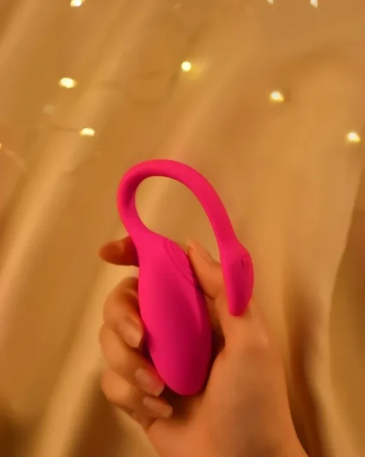 Flamingo Akıllı Telefon Uyumlu Vibratör – Silikon, Şarjlı alternatif görünüm