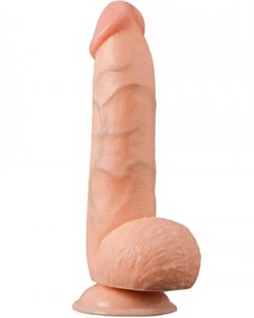 Nanma G-Girl Style Supreme Realistik Dildo 20 cm – Hissedilir Damarlı, Vantuzlu