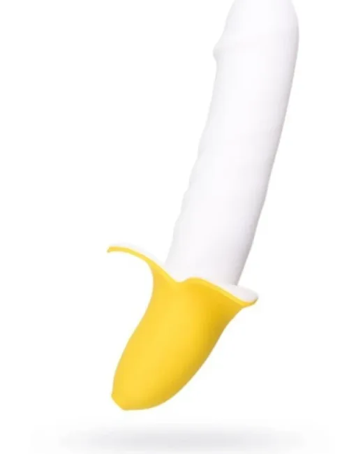 Jos B-NANA 19 cm Modern Tasarım Vibratör – Silikon, Şarjlı