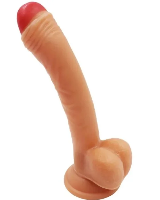 19 cm Realistik Dildo – Medikal Silikon – 3 cm Kalınlık