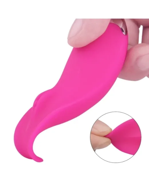 Klitoris Uyarıcı Dil Şeklinde Oral Vibratör – Şarjlı alternatif görünüm