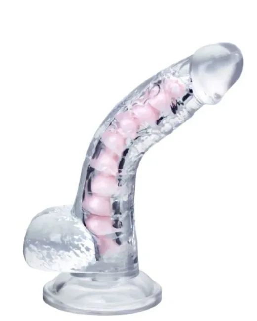 CENSAN Paret Kıkırdaklı Jel Dildo 18 cm alternatif görünüm
