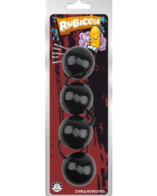 Rubicon İpli Anal Toplar – Büyük Boy alternatif görünüm