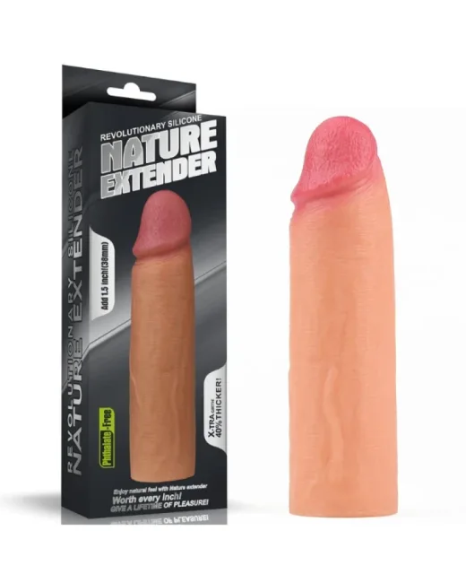 Add 1,5 i̇nç Revolutionary Silikon Nature Extender Penis Kılıfı – Şarjlı
