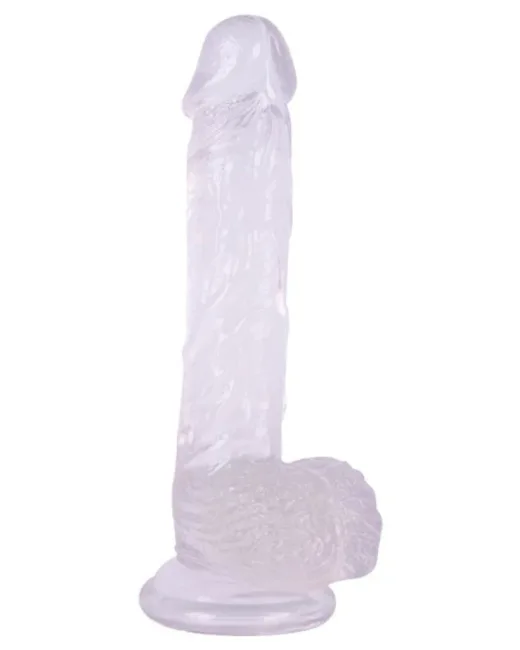 22 cm Beyaz Dildo – Medikal Silikon