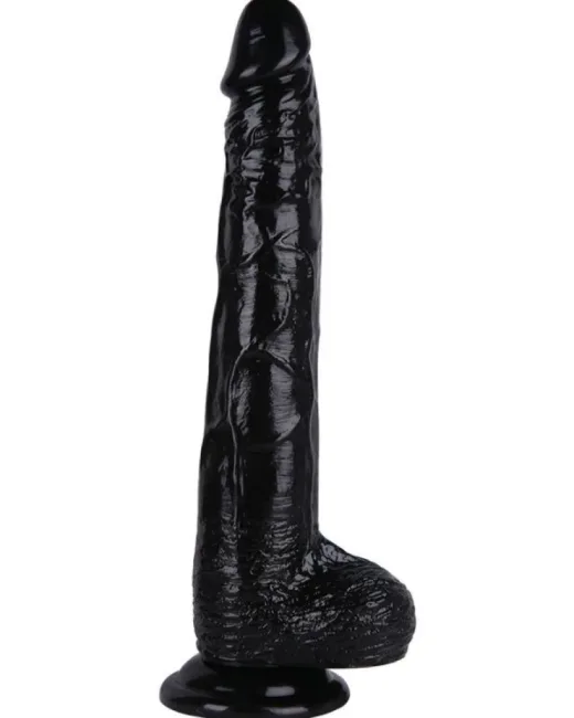 29,5 cm Siyah Dildo – Medikal Silikon