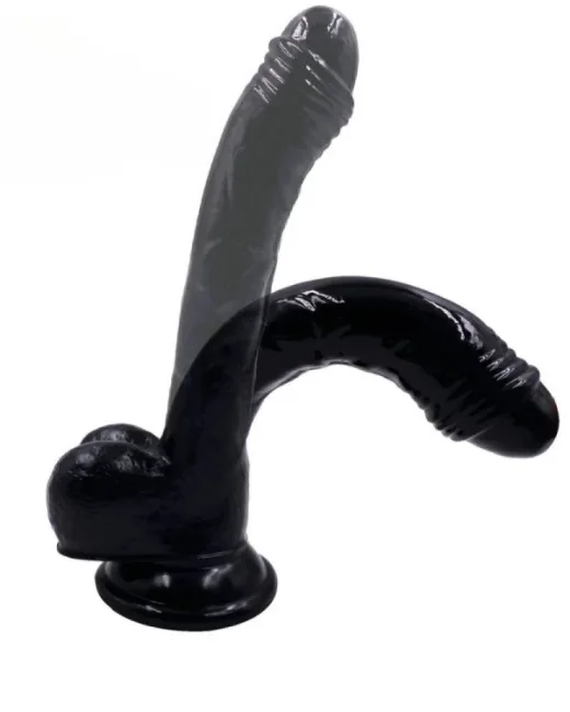 19 cm Siyah Dildo – Medikal Silikon