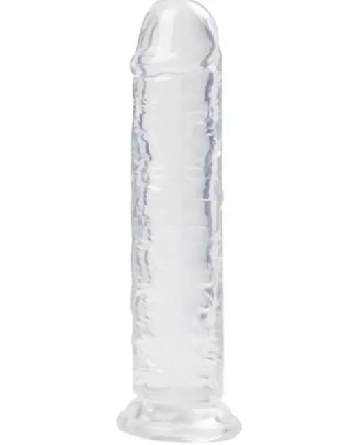 18 Cm Jel Dildo Şeffaf