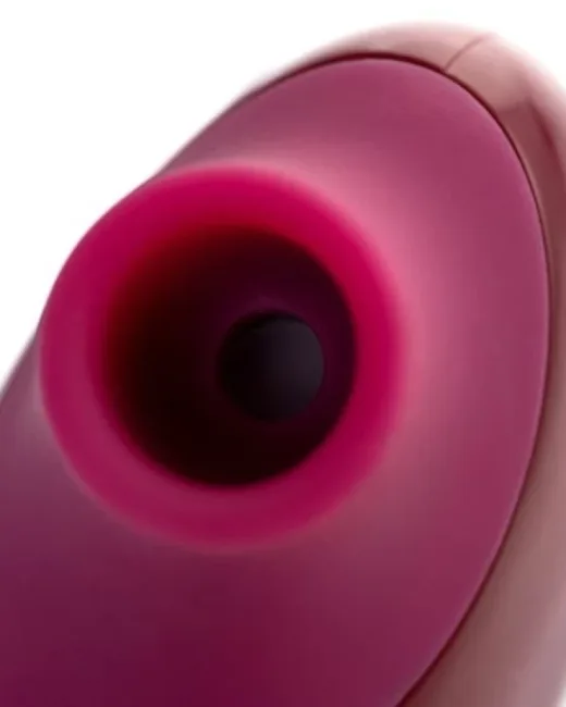 Myrty Vakum Mastürbatör Bordo 9,8 cm – Şarjlı