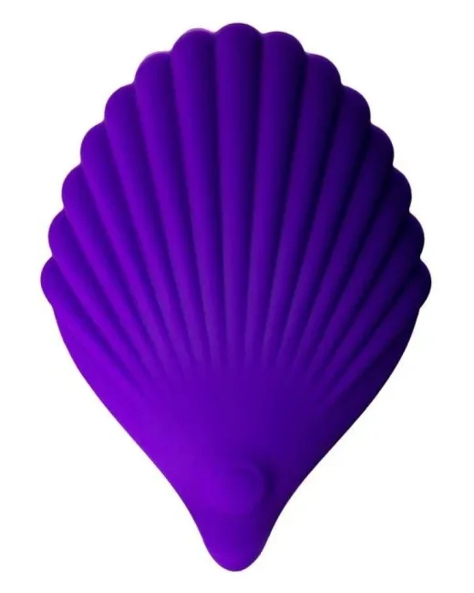 Fash Klitoral Uyarıcılı Vibratör mor 12 cm – Silikon