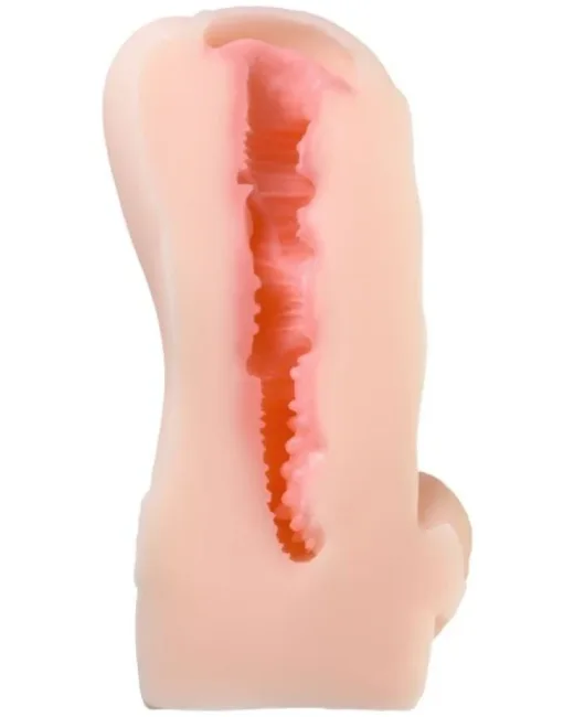 Mastürbatör Realistik, Cherry Ripe, Yumuşak Et Dokulu, Ten Rengi, 15 cm