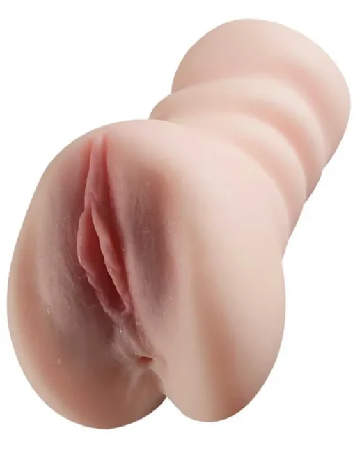 Anal ve Vajinal Çift Girişli Gerçekçi Mastürbatör