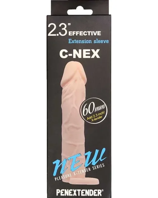 Penextender Açık Ten Rengi Penis Kılıfı 17,5 cm