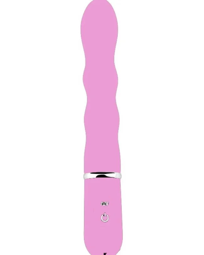 Boğumlu Pembe Vibratör – 15,5 cm Kullanılabilir