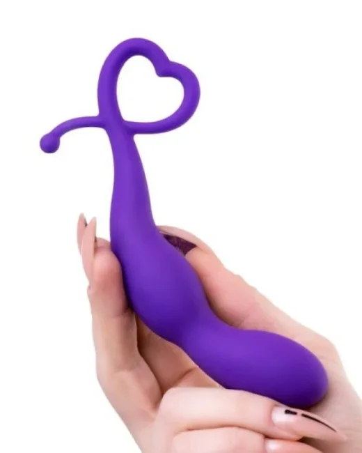 Wlap Anal Plug mor 16 cm – Silikon